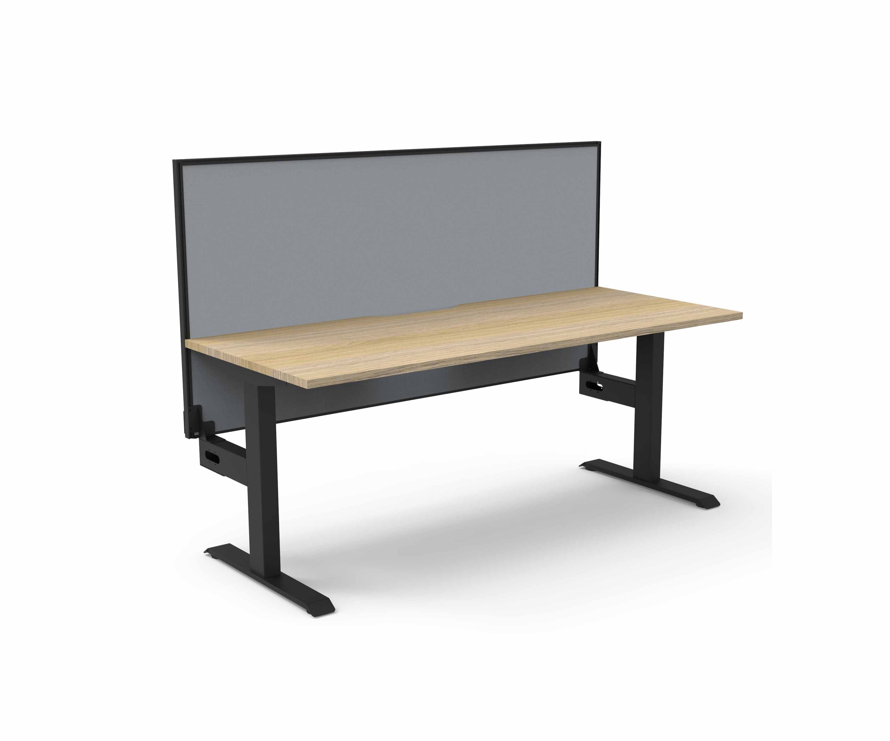 Boost Static Single Sided Workstation 1800x750 - with Screen